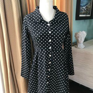 Vintage Esprit polka dot dress
